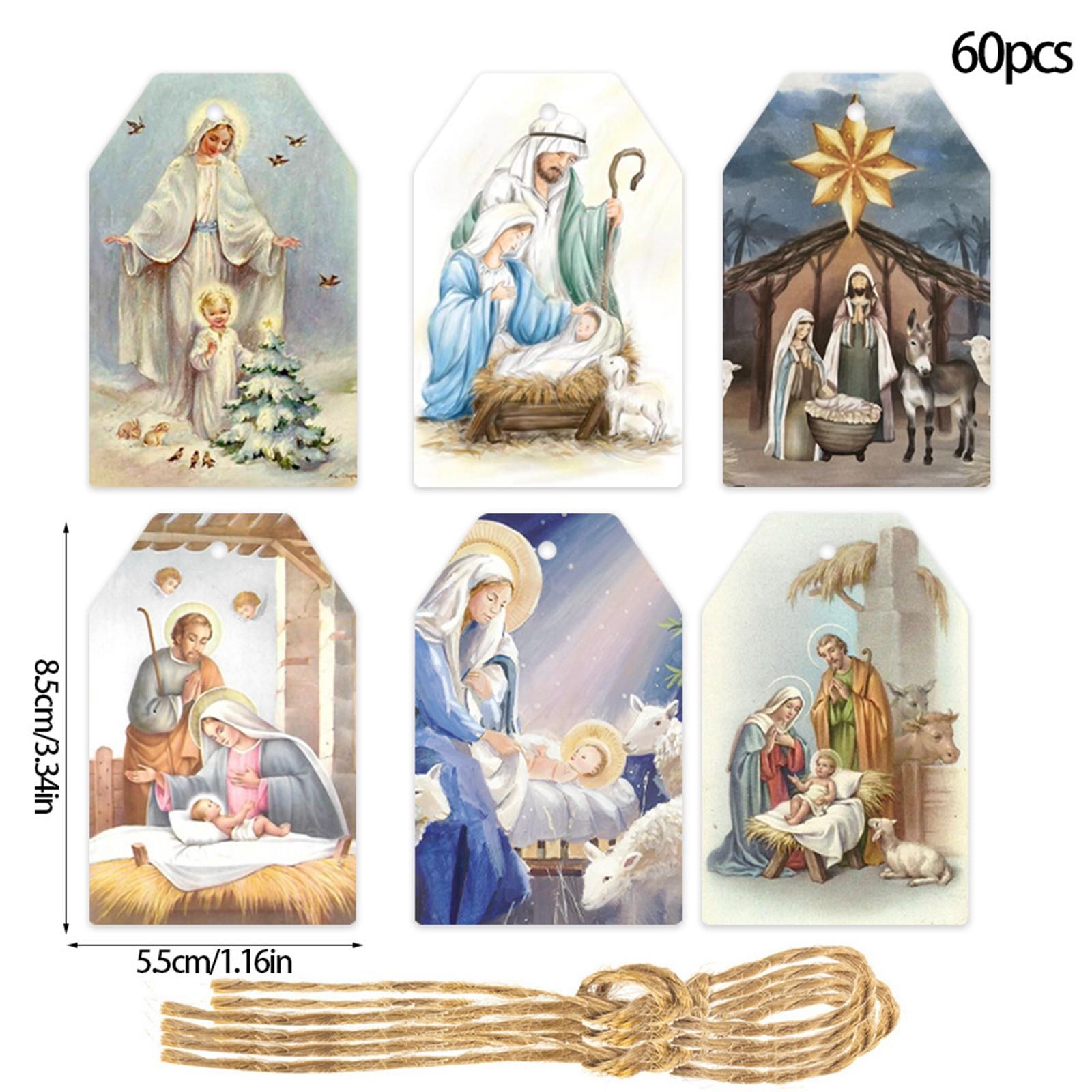 Подвески на рождественскую тематику, Подарки на вечеринку, Подвески на рождественскую елку, Декоративные элементы белый